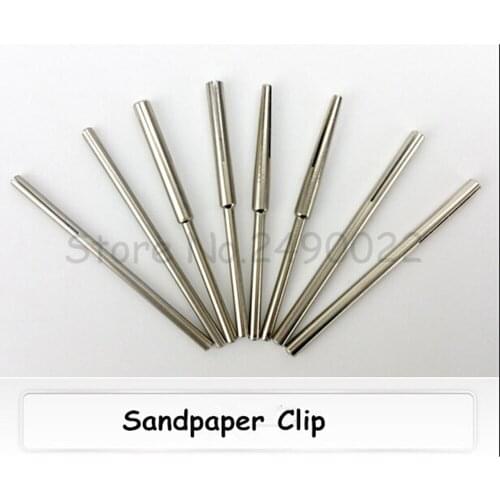 8pcs/Set Sandpaper Disc Clip Sandpaper Emery Cloth Clip