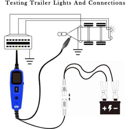 Power Probe Car Electric Circuit Tester Automotive Tools 12V Pt150 Electrical System Tester Better Than YD208 PS100