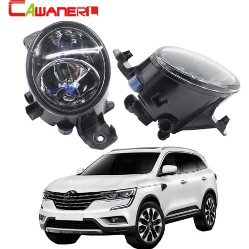 Cawanerl For Renault Koleos (HY_) 2008-2015 100W H11 Car Styling Halogen Fog Light Daytime Running Lamp DRL 2 Pieces