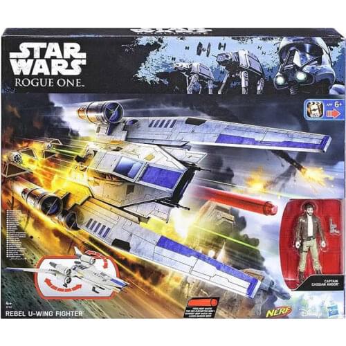 Hasbro Nerf Star Wars Spaceship Launcher E Vehicle 2016 Rebel U-Wing Fighter Action Figures Toys