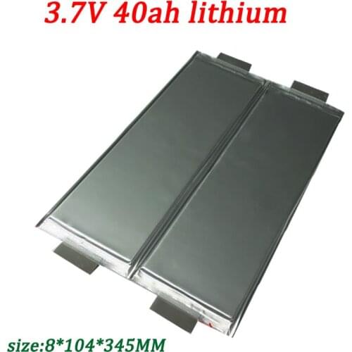 3.7v 40Ah lithium Li-polymer battery for DIY 12V 24V 400AH 600Ah Solar energy storage scooter Golf cart inverter