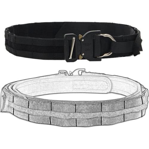 Multifunctional Tactical Belt Molle Army Special Force Military Nylon Belts Police War Battle Combat Girdle Hunting Accessories