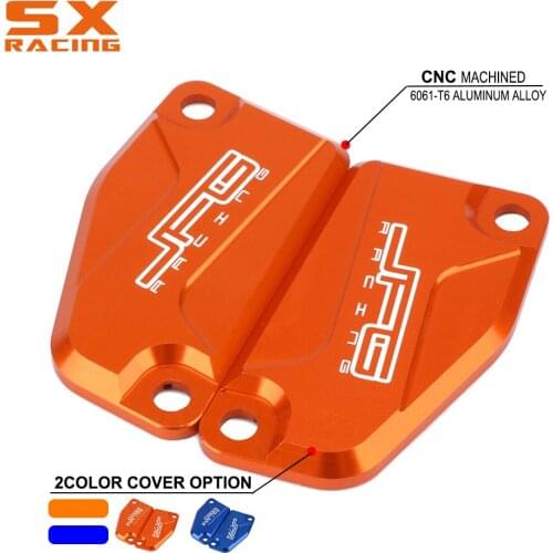 Motorcycle CNC Orange Clutch Brake Reservoir Cover Master Cylinder Cover For KTM SX65 SX85 XCW200 FREERIDE 250F 250R 350 E-SX XC