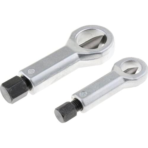 2PCS Set Nut Splitter Cracker Remover Cutter, Hardened steel cutters and forged grips for strength and durability