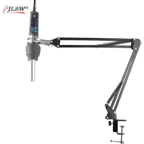 Hot air gun bracket Desktop folding stable bracket long arm 360 degree rotating heat gun bracket 3 axis bracket universal tools