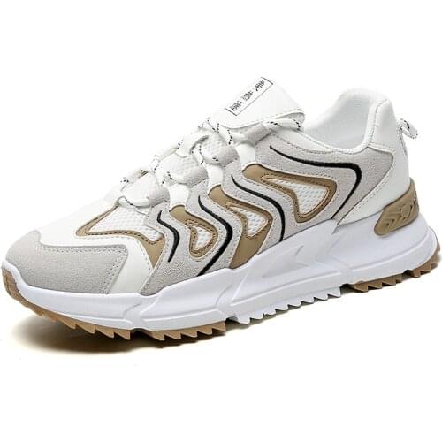 New Arrivals Men Fashion Platform Sneakers Male Designer Shoes Outdoor Non-slip Breathable Shoes Wild Casual Comfortable Shoes