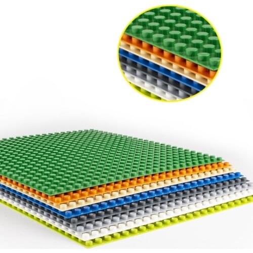 24x24 Dots BasePlates for big size bricks Building Blocks Plate Assembly Brick Base plate Compatible with Duplo Bricks