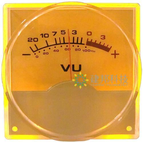 P-64 VU Meter Level DB Table Power Amplifier Pre level Speaker Head W/backlight