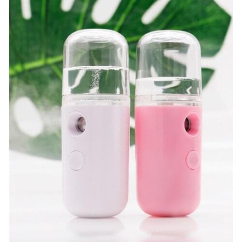 30ml Mini Handheld Nano Mist Sprayer Summer Moisturing Facial Steamer Face Humidifier Mist Spray Beauty Skin Care