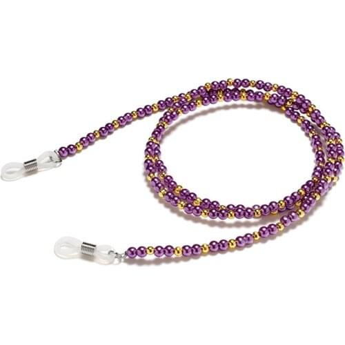 Acrylic Beaded Glasses Strap Sunglasses Chain Necklace Anti-lost Spectacle Lanyard Holder