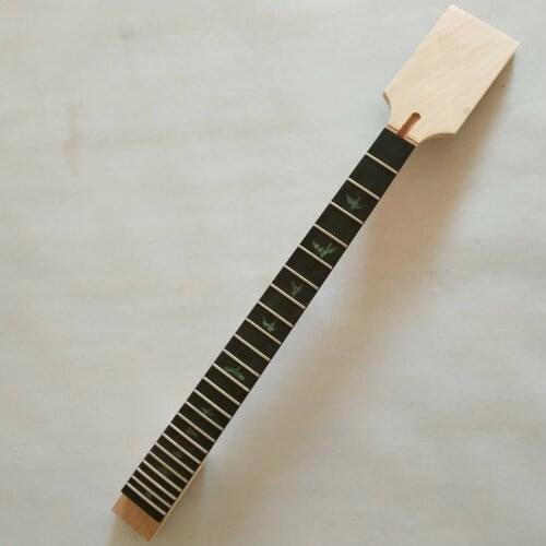 DIY Unfinished Guitar Neck 24 Fret for PRS style paddle head ebony fingerboard