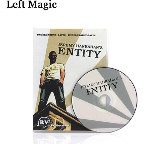 Entity (DVD+Gimmick) By JEREMY HANRAHAN Magic Tricks Close-Up Street Professional Magic Props Stage Illusions Accessories