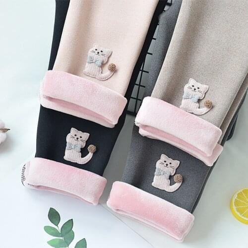 Thin girls leggings spring and autumn western style baby autumn winter childrens pants