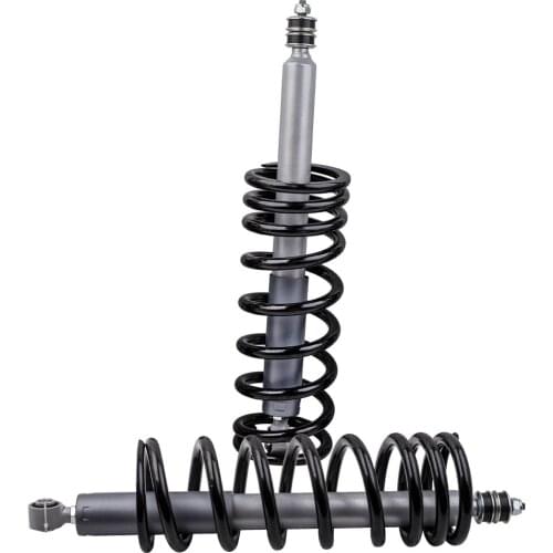 2pcs x Rear Shocks Coil Spring For Land Rover Discovery 1 Range Rover Classic 87-95 1994 - 1999 Black