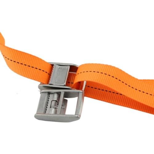 4x Cargo Lash Straps Cam Buckle Tie Down Luggage Quick Release Buckle 25mm