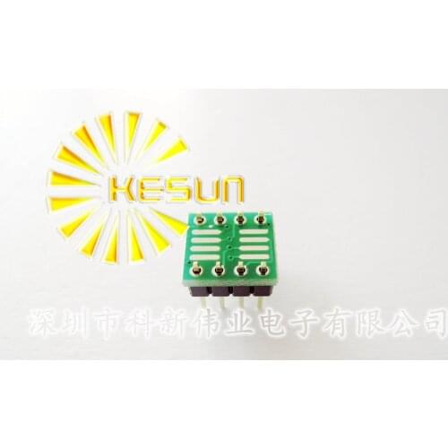 40PCS x SO8 MSOP8 SOIC8 TSSOP8 SOP8 turn DIP8 IC adapter Socket Adapter plate PCB PB-FREE without Pin Header Connector