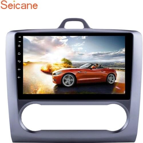 Seicane Android 10.0 Car Radio For 2004 2005 2006-2011 Ford Focus Exi AT 2DIN Stereo GPS Navigation Bluetooth Multimedia Player