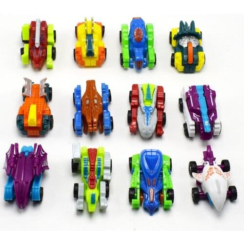 Transforming Dinosaur Car Dinosaur Transform Car Toy Mini Dinosaur Car Model In Egg for Kids 3+ Years Old Novelty Toys Gift ZLL