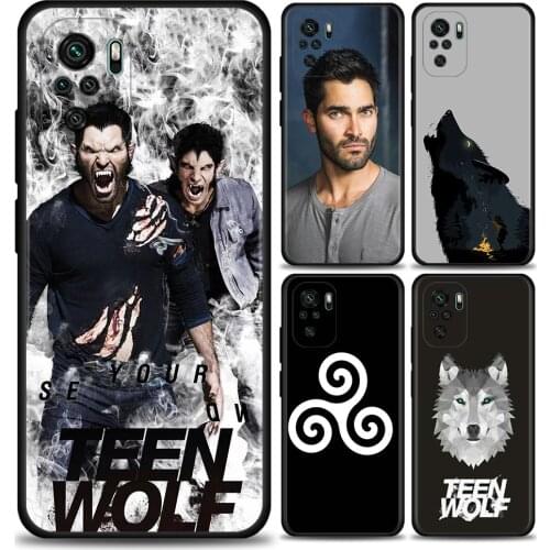 Teen wolf for Xiaomi Redmi Note 8 8T 9 9T 9S 10 Pro 5G Soft Case for Redmi 7 7A 8A 9A 9C 9T TPU Phone Cover