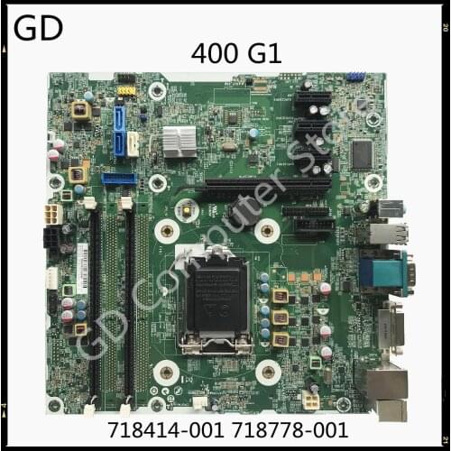 GD Original For HP ProDesk 400 G1 SFF Desktop Motherboard LAG1150 H81 718414-001 718414-501 718414-601 718778-001 Full Tested