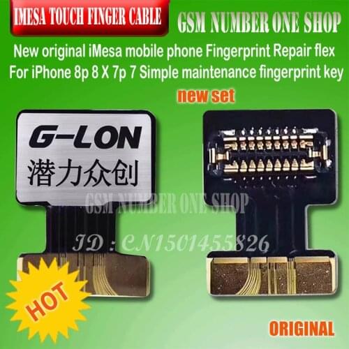 IMesa mobile phone Fingerprint Repair flex For iPhone 8p 8 X 7p 7 Simple maintenance fingerprint key