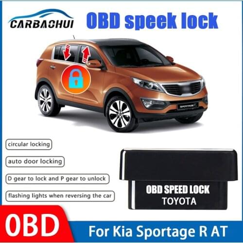 Intelligent Device Car Electronic OBD Auto Safety Speed Module System Lock Plug and play For Kia Sportage R AT (Not Fits MT)