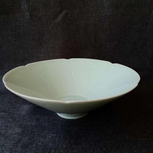 The exquisite Song Hutian kiln shadow blue bowls, Jingdezhen imitation of ancient porcelain, antiques, old goods and second-hand