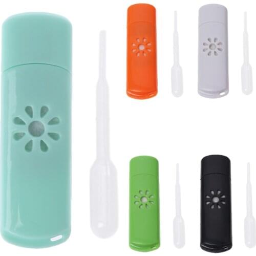 Mini USB Car Aromatherapy Diffuser Aroma Humidifier Essential Oil Fresh Home New 2018