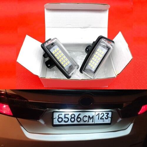 License Plate Lights For Toyota for Corolla For Starlet For Noah for Voxy For Vios SCP4/NCP4/AXP4 For Previa ACR50 GSR50