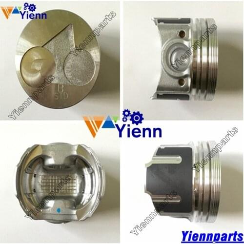 D782 Piston 1E051-21110 With Pin And Clips For Kubota B7410 Tractor Diesel Engine Repair Parts