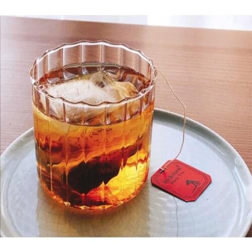 250ml/450ml Ripple Wave Whiskey Glass Juice Coffee Milk Cup Water Cup