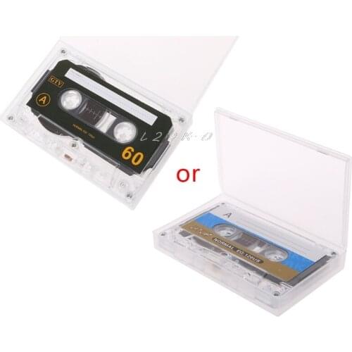 Standard Cassette Blank Tape Empty 60 Minutes Audio Recording For Speech Music Player