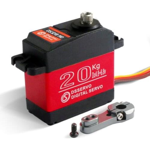 1pcs Waterproof Digital Baja Servo DS3218 Update and PRO High Speed Metal Gear 20KG/.09S for 1/8 1/10 Scale RC Cars