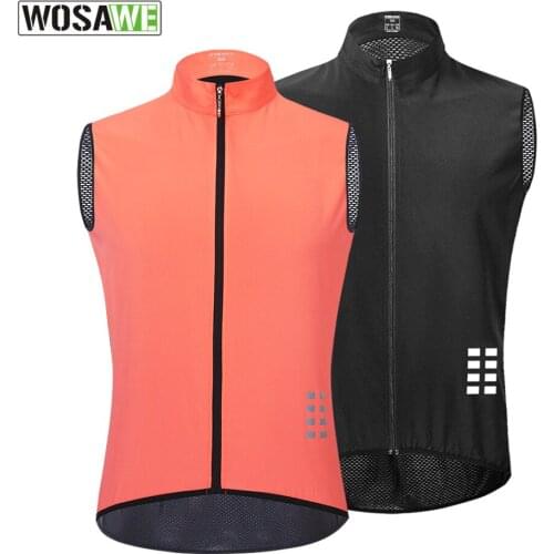 Waterproof cycling vest sleeveless bicycle shirt men women mtb summer breathable hiking running riding jersey mountain bike vest