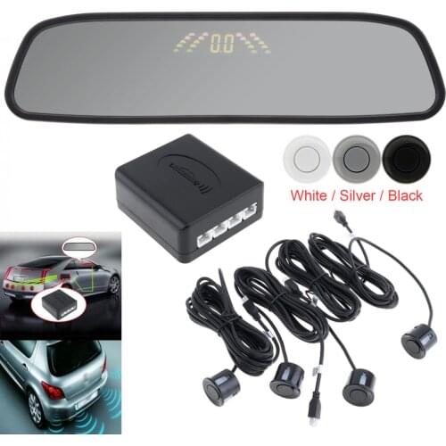 Car Parking Sensors Multifunctional Car Premium Reversing and Parking Sensor System with Ultrasonic Sensors & LED Display