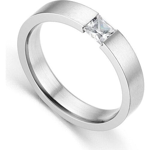 BAECYT 2021 Modern Fashion Women Ring Trend White AAA Crystal Zircon Engagement Design Rings For Women Wedding Jewelry Gift