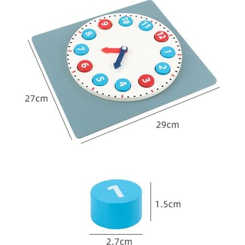 Kids Clock Toy Montessori Toy Early Preschool Toys for Children
