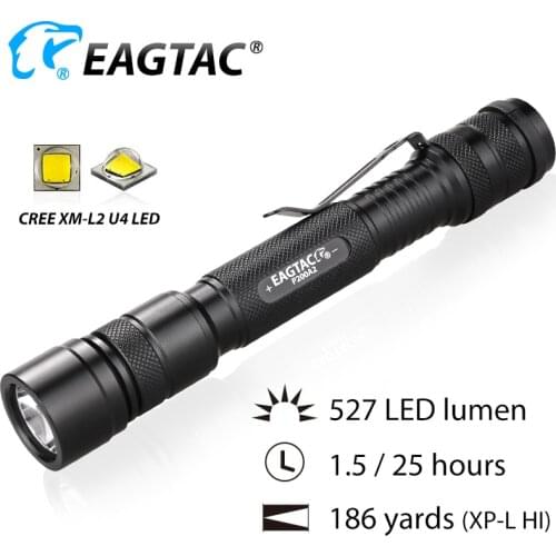 EAGTAC P200A2 Multi Output XML2 365nm UV 395nm UV Led Flashlight AA Battery 3 Modes