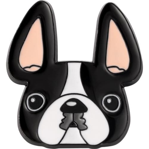 Cute Animal Corgi Dog Pet Enamel Pin Women Hat Bag Collar Pin Men Jackets Backpack Badges Enamel Metal Brooch Jewelry Gifts