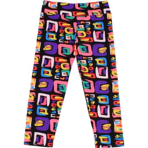 GAOKE 3D Printed Color Legins New Fashion Women Legging Leggins Plaid Pant Legging Woman Knitted Pant Mid-Calf