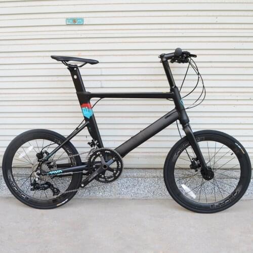 JAVA 20" Alloy Mini velo Disc Brake bike 18 Speed 451 wheelset