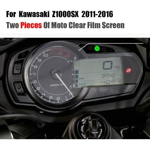 JMCRider For Kawasaki Z1000 SX Z1000SX 2011 2012 2013 2014 2015 2016 Cluster Scratch Protection Film Screen Protector