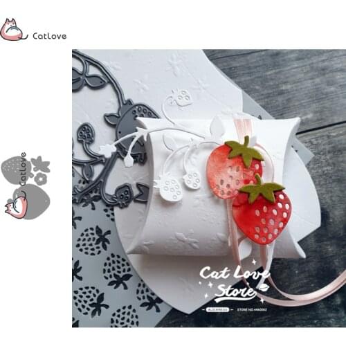 Strawberry Fruit Metal Cutting Dies Stencils For DIY Scrapbooking Paper Card Decorative Craft Dies Embossing Die Cuts New 2019