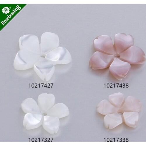 Mother-of-pearl shell Unique Shape Carved Shell Flower central hole 1mm Shell Jewelry Making,sold 6pcs/lot