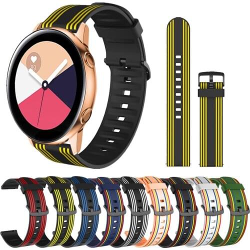 Strap for Garmin Vivoactive 3/4/Vivomove HR 20mm 22mm Soft Silicone Sport Bracelet Watch Band for Huawei Watch GT GT2 42MM 46MM