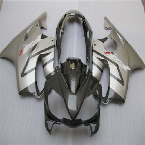 Silver black custom fairing ABS plastic injection 2004 2005 CBR600F4i 2006 2007 cbr 600 f4i 04 05 06 07 body repair parts od5
