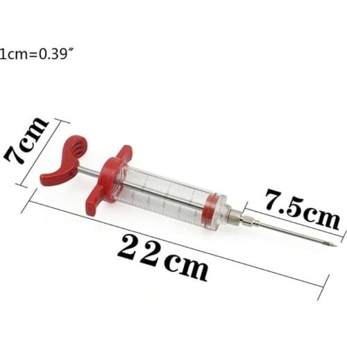 Spice Syringe Marinade Injector Flavor Syringe Cooking Meat Poultry Turkey Tool