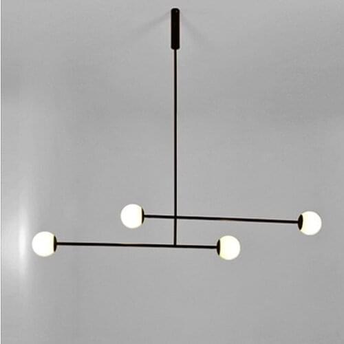Postmodern Art Line Bedroom Led Pendant Lamp Creative Geometric Design Dining Room Cafe Kitchen Decro Light Fixtures