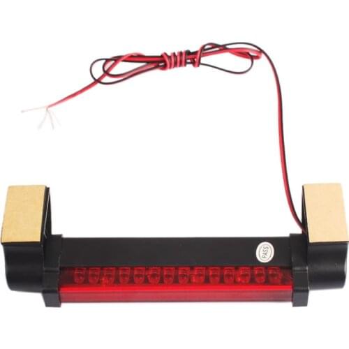 Universal Red 14 LED Brand New High Quality Fashion Portable 3rd Auto Car Brake Rear Tail Light High Mount Stop Lamp 12V