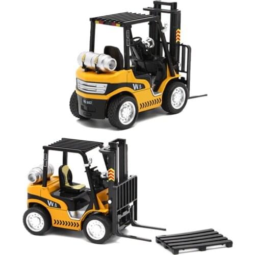 1Pc Forklift With Sound And Light Friction Powered Wheels Lifting Control Forklift Heavy Duty Plastic Lifting Vehicle